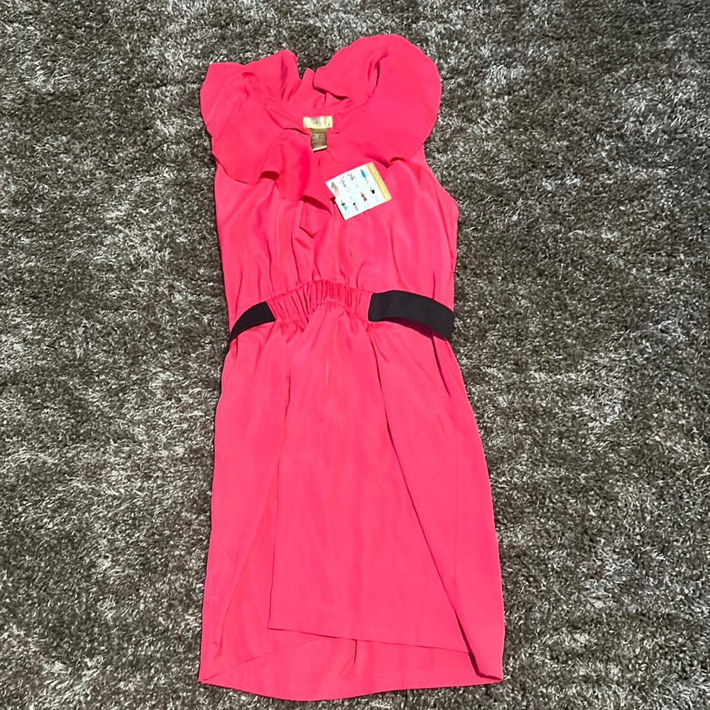 Miss Tina 100% polyester. Color: Raspberry. Size: L 12/14